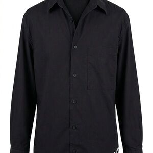 Zara Black Dress Shirt for Men in XL